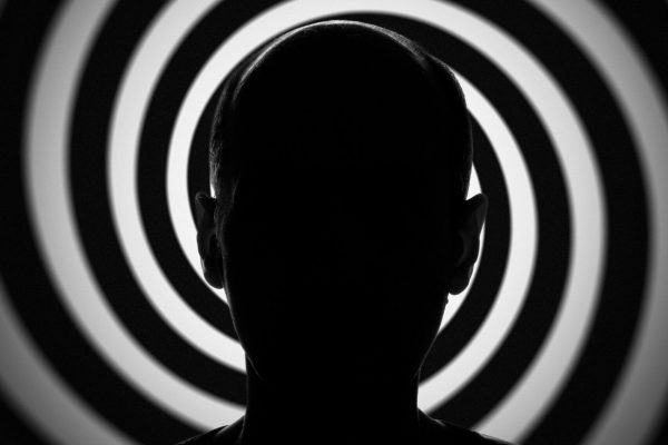 Science Mind Expert Analysis Man Dark Silhouette Stock Image - Image of  exposure, portrait: 224058155